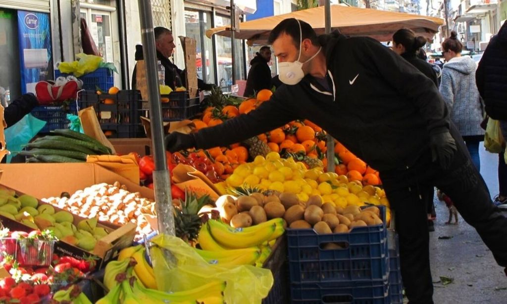 Λαϊκές αγορές : Αλλάζει ο τρόπος λειτουργίας τους έως το τέλος Μαϊου