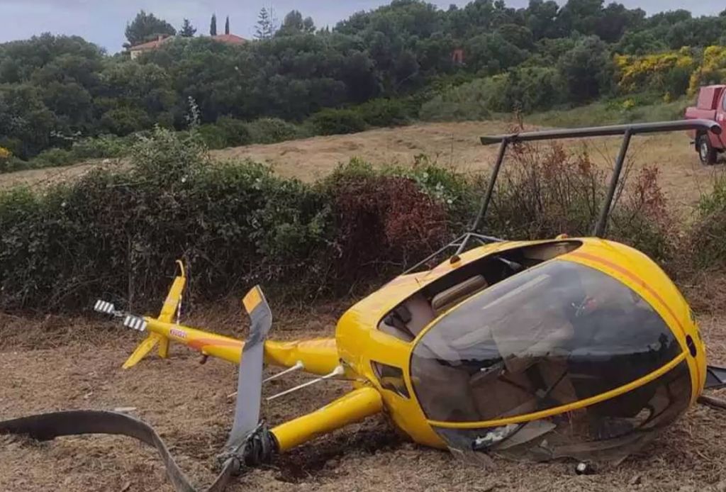 Κεφαλονιά: Αναγκαστική προσγείωση ελικοπτέρου